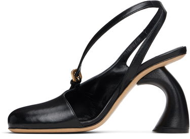Starostlivosť o obuv Dries Van Noten Dries Van Noten Cutout Slingback Heels Čierna | 252-011715-114, 2
