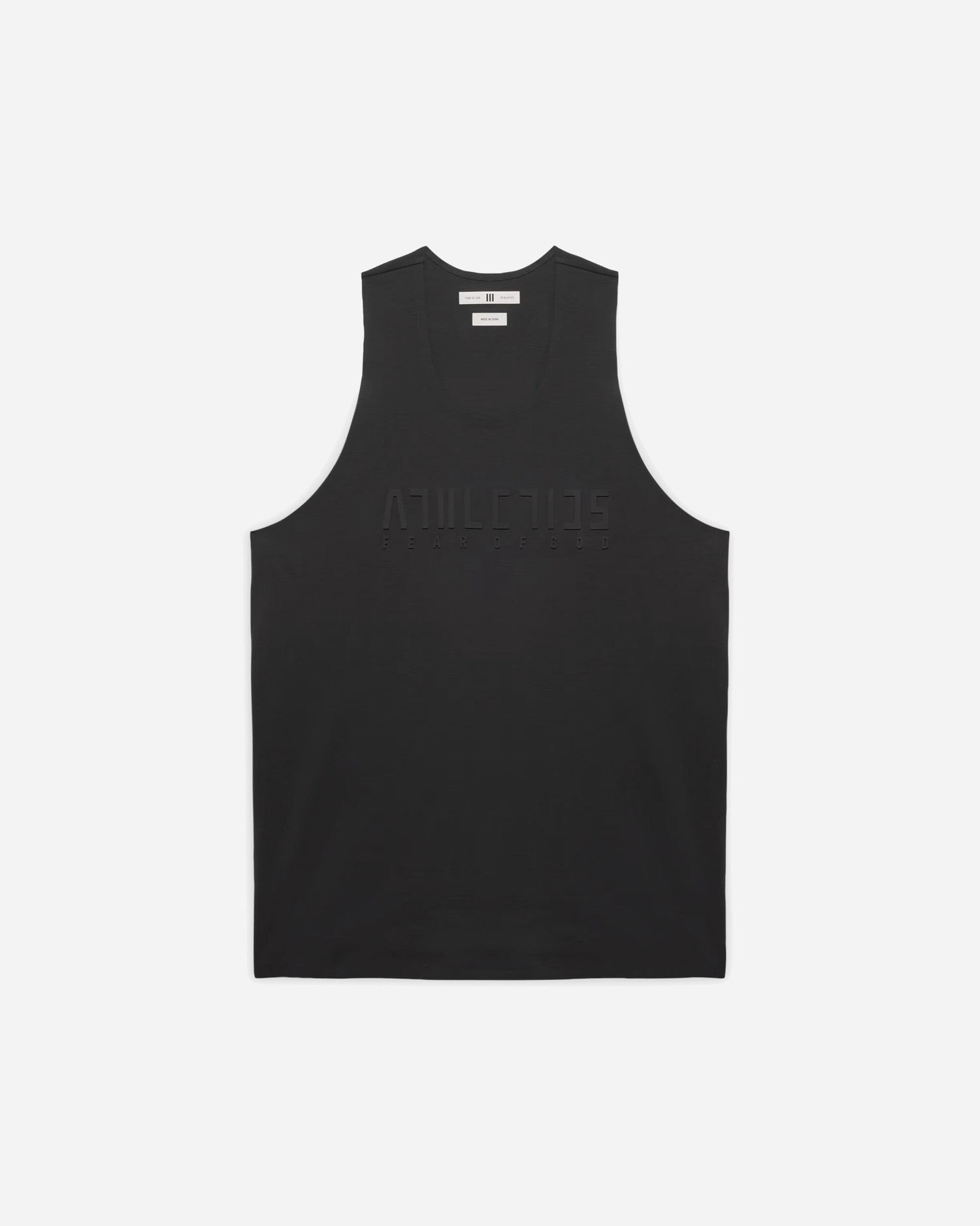 Tielko adidas Performance Fear of God Athletics Quickdry Jersey Performance Tank Top Čierna | JZ4905, 1