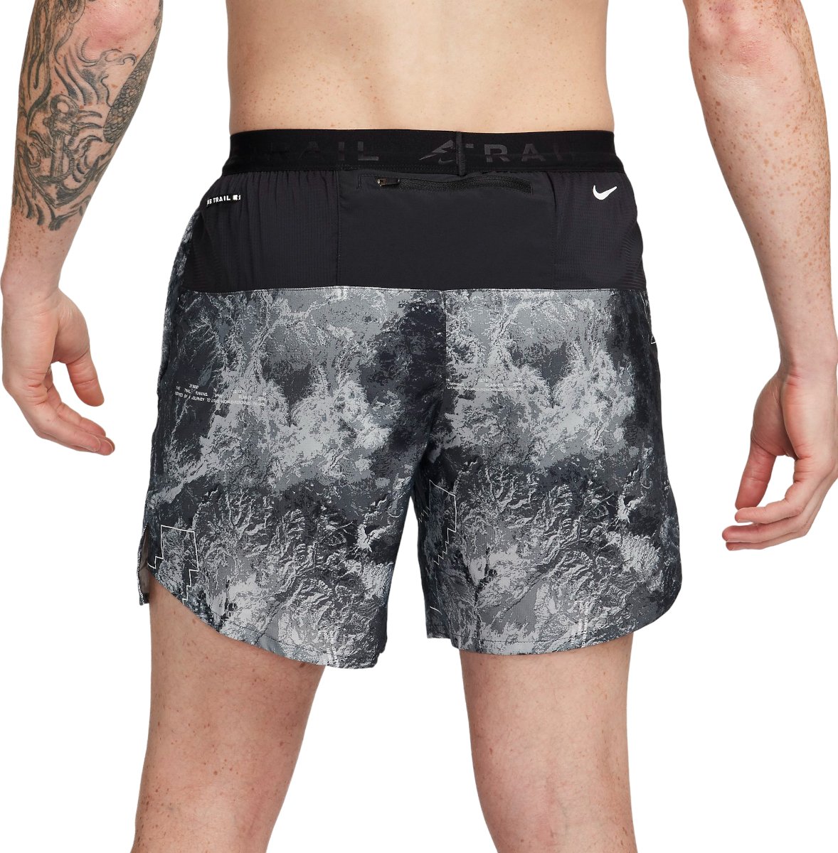 Šortky Nike DF STRIDE 7BF SHORTS AOP Šedá | fn3314-060, 1