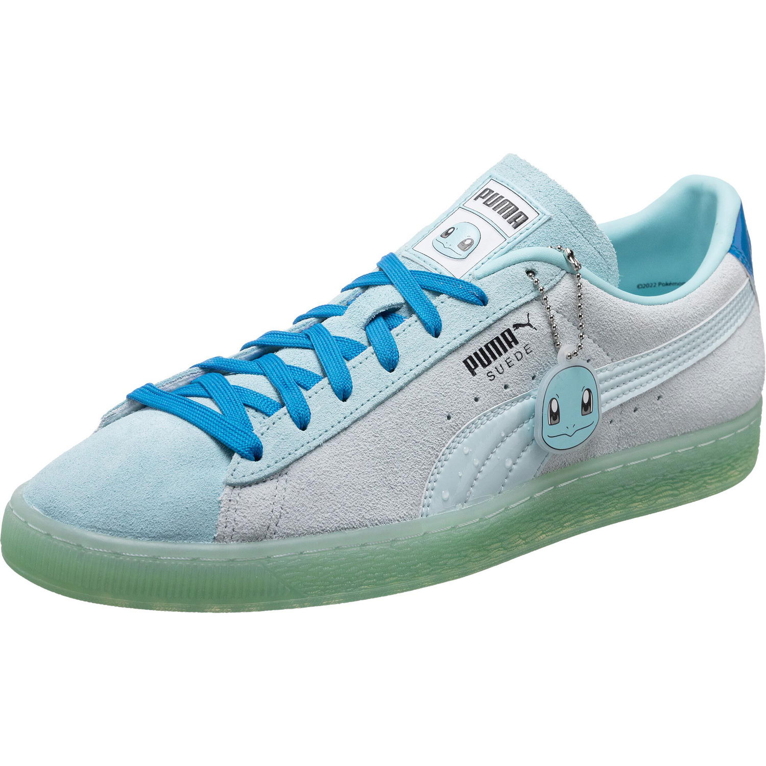 Tenisky a topánky Puma Suede Classics Squirtle Sneaker blau grau Tyrkysová | 387326-01, 0