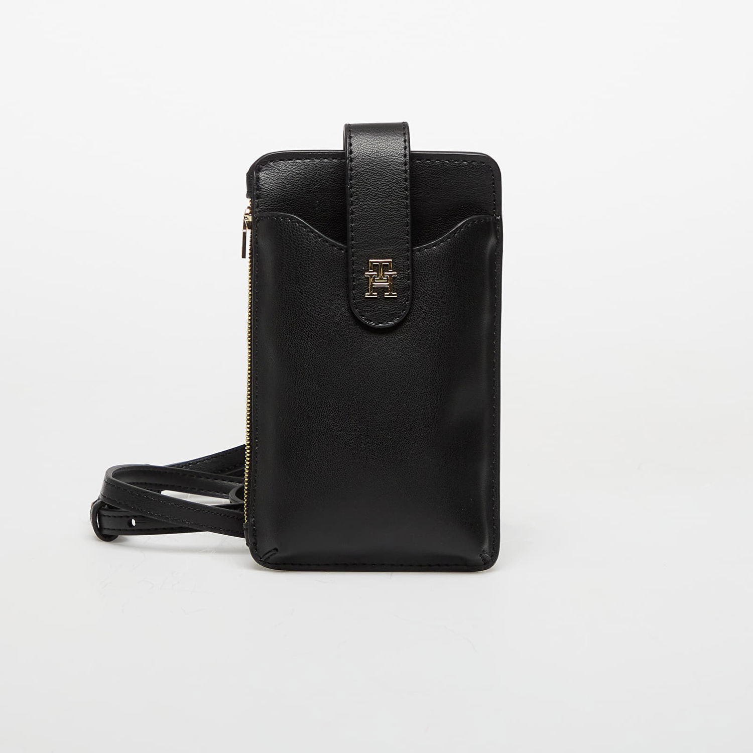 Peňaženka Tommy Hilfiger Tommy Hilfiger Icon Phone Wallet Čierna | AW0AW17751 BDS, 0