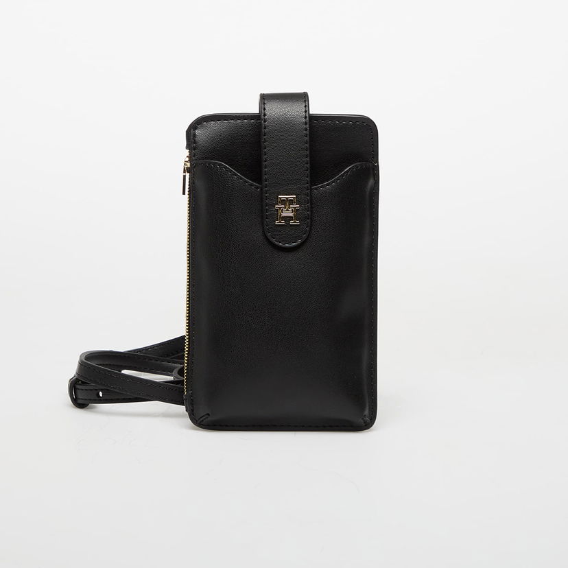 Peňaženka Tommy Hilfiger Tommy Hilfiger Icon Phone Wallet Čierna | AW0AW17751 BDS