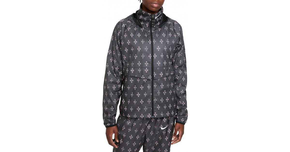 Vetrovka Nike Printed Windbreaker Jacket Čierna | cw0626-010, 1