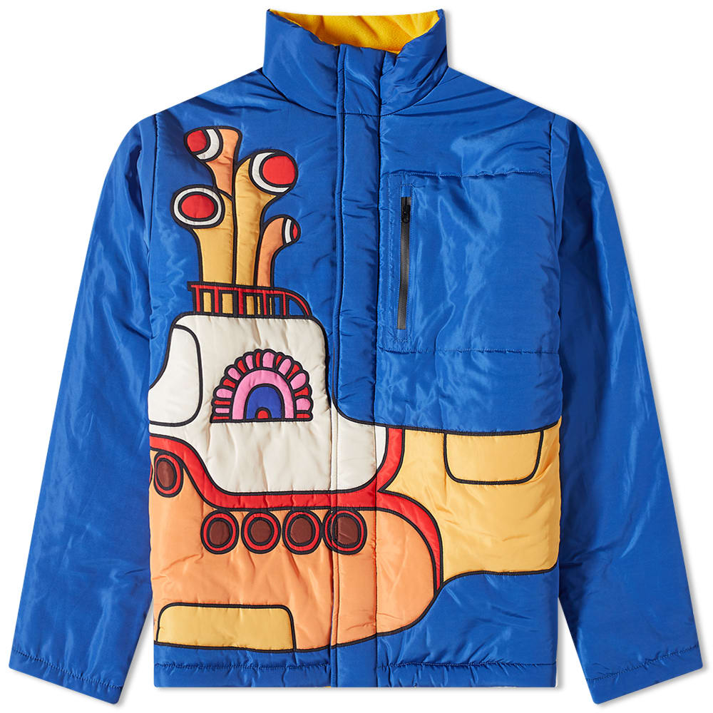 Prešívaná bunda MARKET x Beatles Yellow Submarine Reversible Puffer Jacket Rôznofarebný | 389000043-BLU, 0