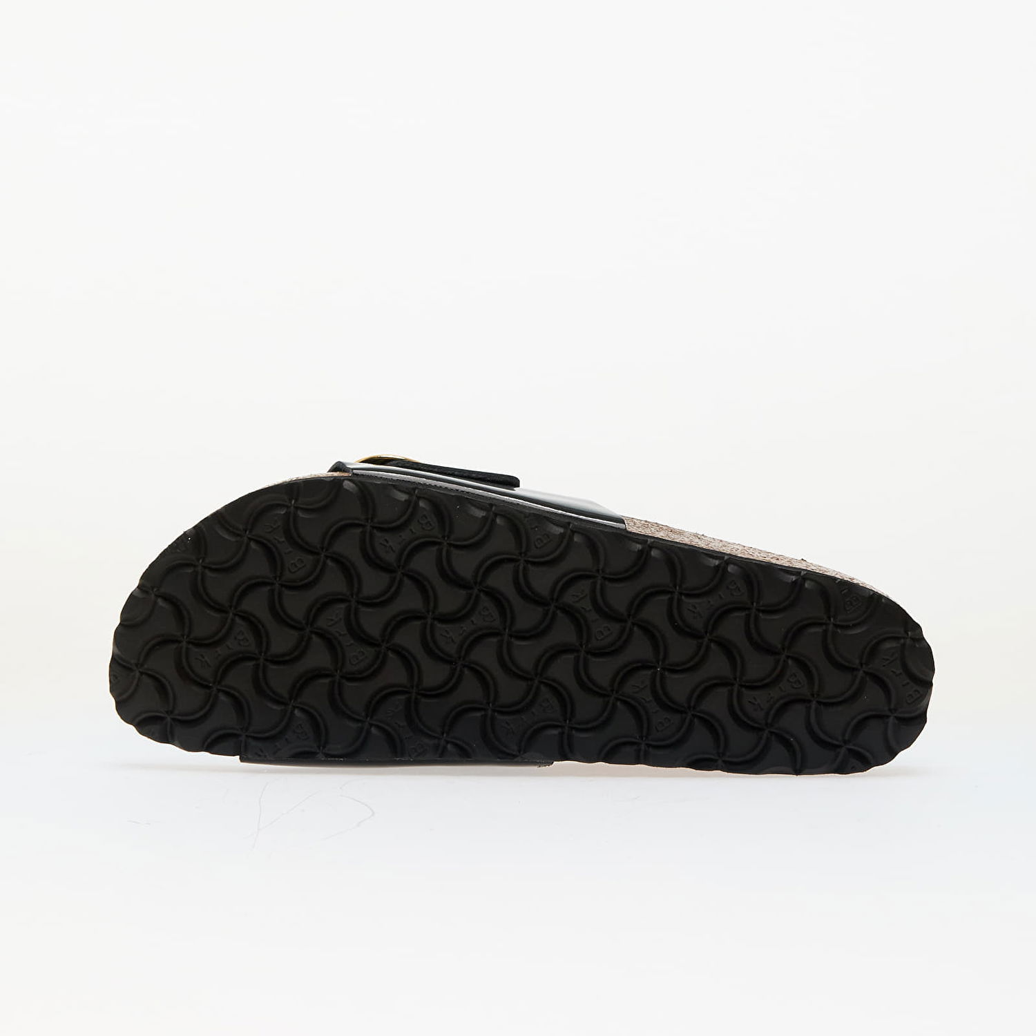 Tenisky a topánky Birkenstock Birkenstock Madrid Big Buckle Patent Leather Slides Čierna | 1022650, 1