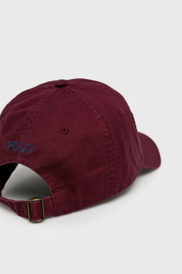 Šiltovka Polo by Ralph Lauren Cap Vínová | 710667709032, 4