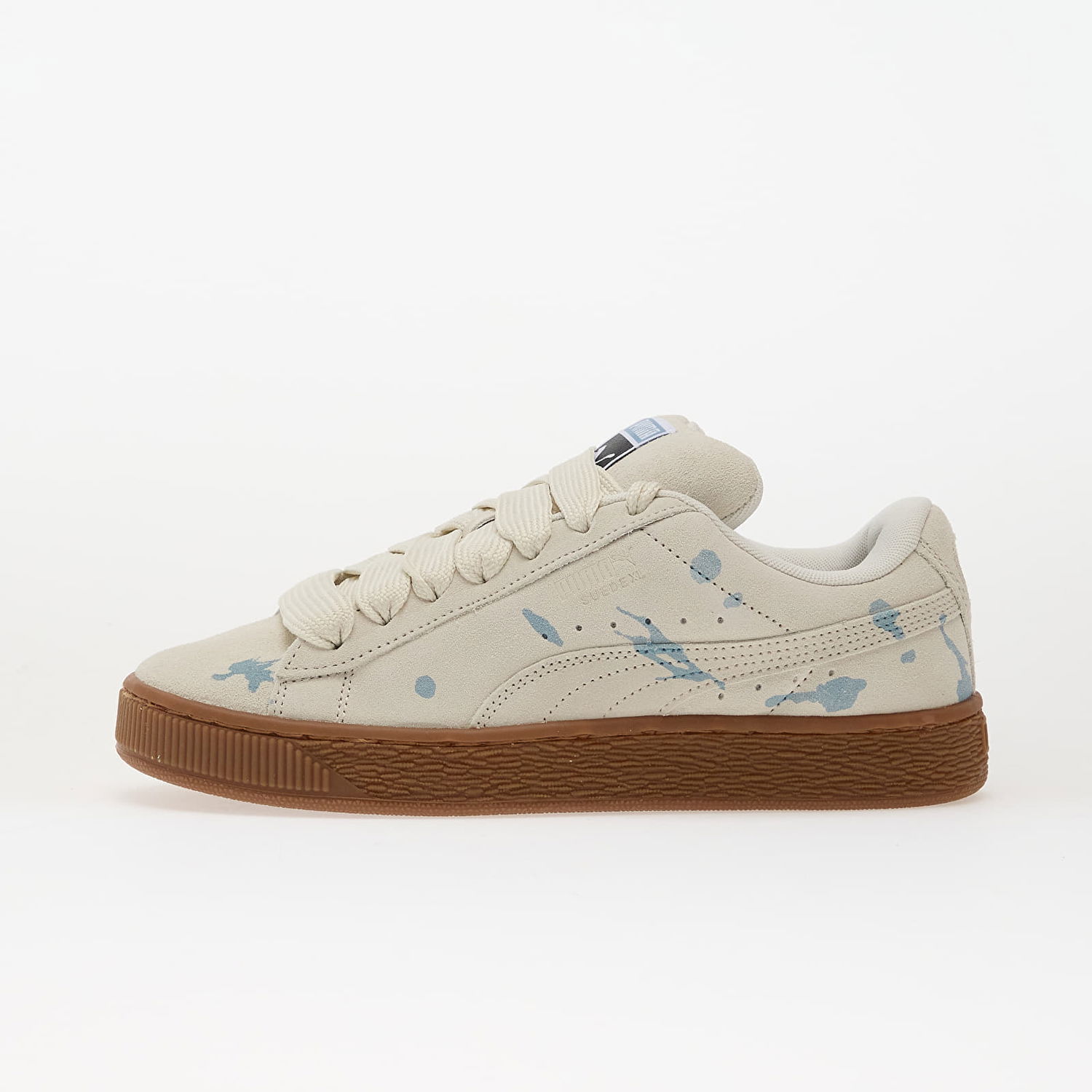 Tenisky a topánky Puma Suede XL Splatters EUR 42 Béžová | 40257501, 0