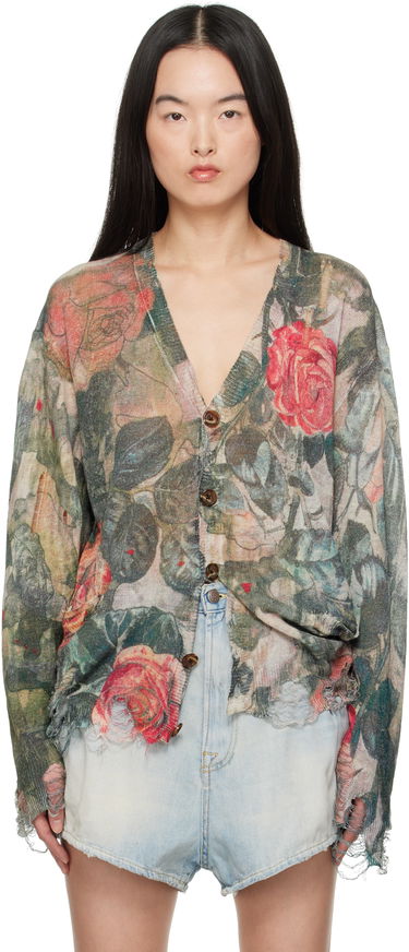 Sveter R13 R13 Boyfriend Floral Cardigan Rôznofarebný | R13WY200-Y182B, 0
