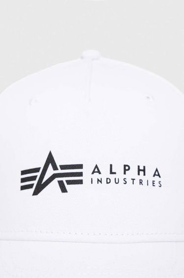Šiltovka Alpha Industries Cap Biela | 126912.09, 1
