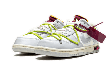 Tenisky a topánky Nike Off-White x Dunk Low ''Lot 08 of 50'' Biela | DM1602-106, 3