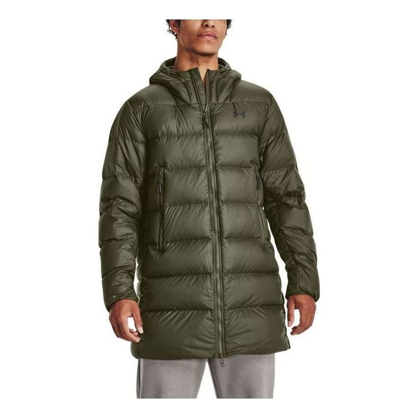 Prešívaná bunda Under Armour Storm Armour Down Parka Zelené | 1373663-391