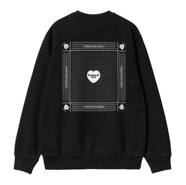 Sveter Carhartt WIP Heart Bandana Crewneck Čierna | I033246_0D2_06, 3