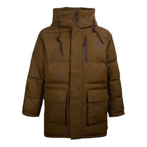 Parka Converse Converse Mid-Length Down Puffer Jacket Hnedá | 10019323-A02