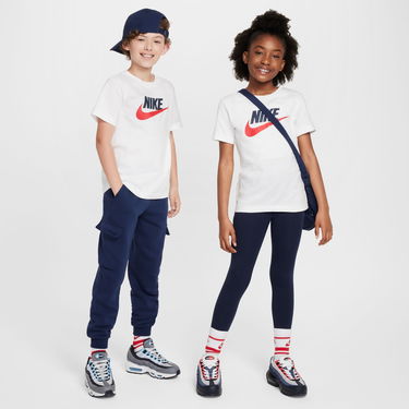 Tričko Nike Sportswear Big Kids T-Shirt Biela | FZ5178-100, 5