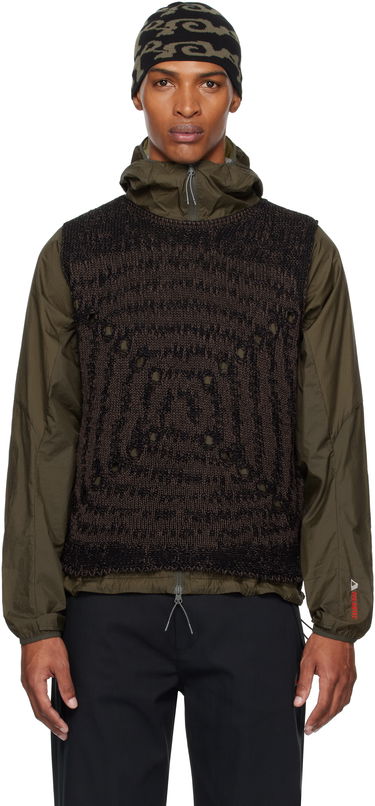Vesta ROA ROA Vortex Crewneck Vest Zelené | RBMW0374YA41, 0