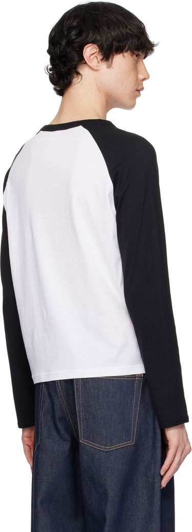 Tričko Acne Studios Acne Studios Regular-Fit Long Sleeve T-Shirt Biela | CL0320-, 2