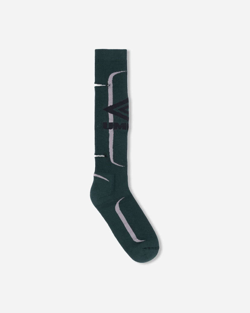 Ponožky Umbro Performance Logo Crew Socks Zelené | UBMW0359YA15 GRN0010