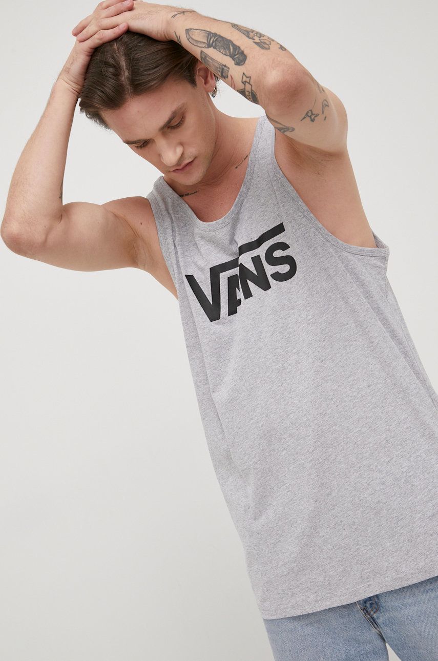 Tielko Vans Classic Tank-Top Šedá | VN000Y8VATJ1, 0