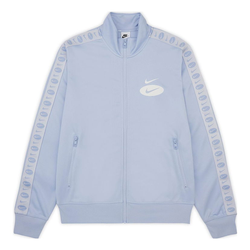 Vetrovka Nike Sportswear Swoosh League Colorblock Zippered Jacket Modrá | DM5474-548