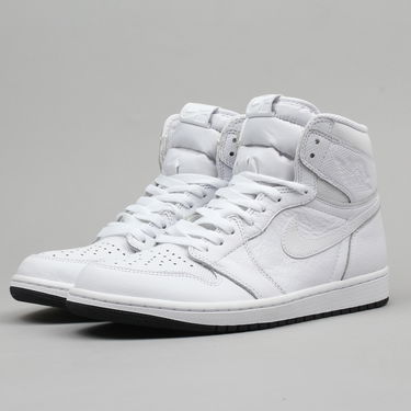 Tenisky a topánky Jordan Air Jordan 1 Retro High OG "White Perforated" Biela | 555088-100, 1