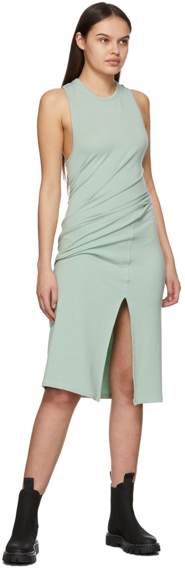 Šaty rag & bone Archetype Sydney Mid-Length Dress Zelené | WCC21H3155CT155, 3