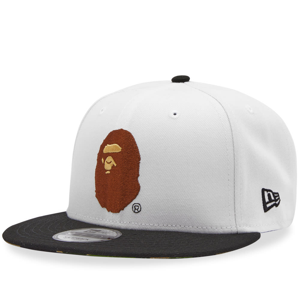 Šiltovka BAPE x New Era 9Fifty Ape Head Cap Biela | 001CPI201905C-WHT, 0