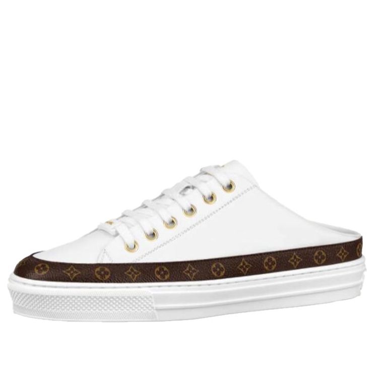 Tenisky a topánky Louis Vuitton LOUIS VUITTON Stellar Mules Biela | 1A8NEB
