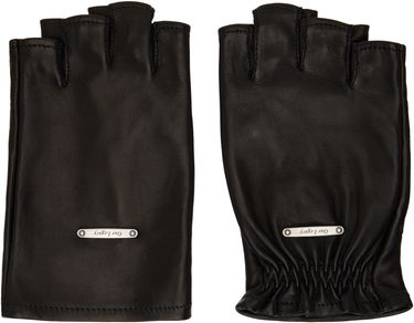 Rukavice OUR LEGACY Our Legacy Mis Match Leather Fingerless Gloves Čierna | A2258MBL, 0
