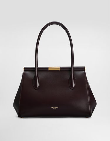 Kabelka Dolce & Gabbana Dolce & Gabbana Marlene Everyday Leather Bag Vínová | BB7734A3G198M073, 3