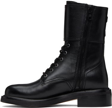 Oblečenie rag & bone Rag & Bone RB Moto Lace-Up Boots Čierna | WFF23FF015SX15, 2