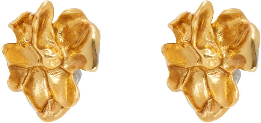 Náušnice Marni Flower Earrings Metalická | ORMV0508N2 M2000, 0