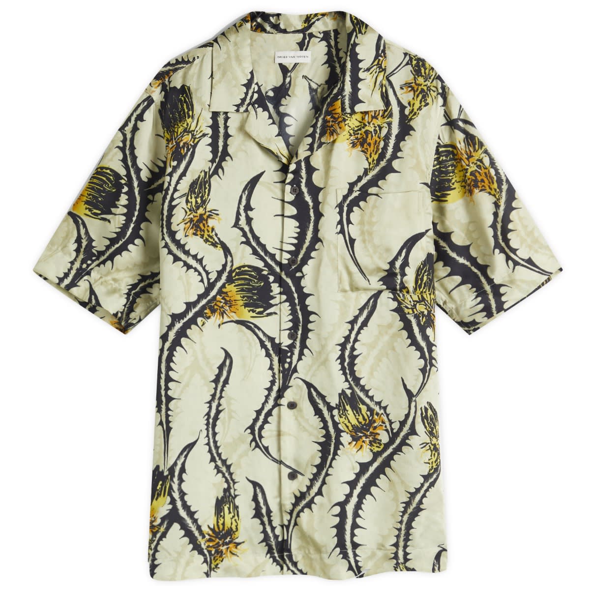Košeľa Dries Van Noten Dries Van Noten Carltone Vacation Shirt Béžová | 251-020742-1001-206, 0