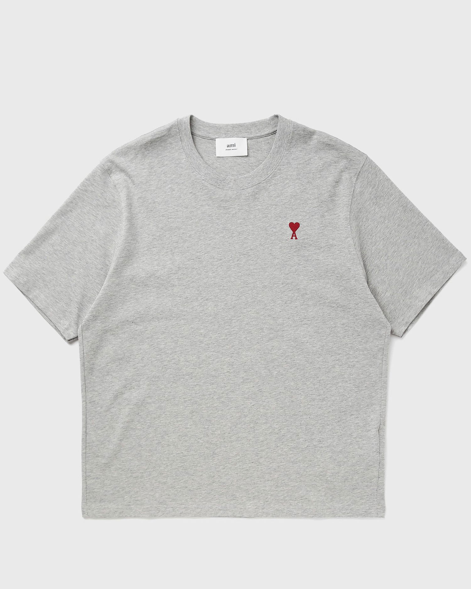 Tričko AMI Paris RED DE COEUR TEE Šedá | BFUTS005.726-0951, 0