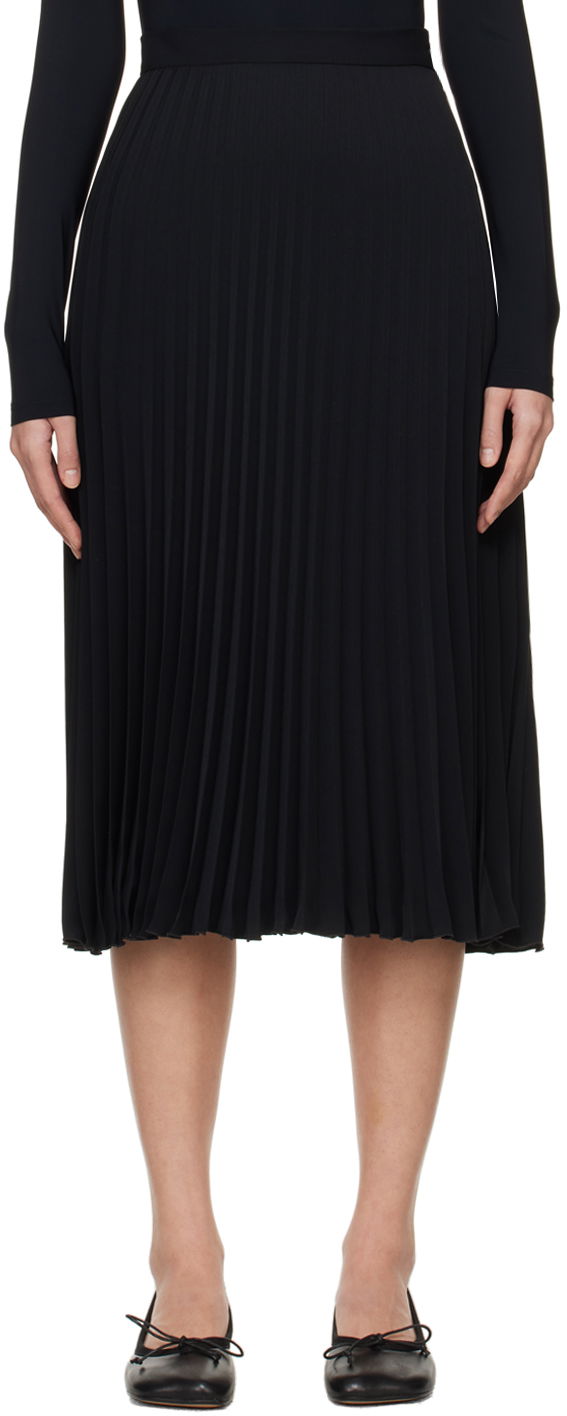 MM6 Pleated Midi Skirt