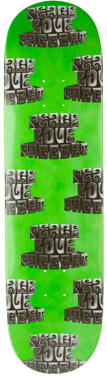 Flexstyle PACCBET Rassvet Green 3D Skateboard Deck, 8.1 in Zelené | PACC10SK14, 0