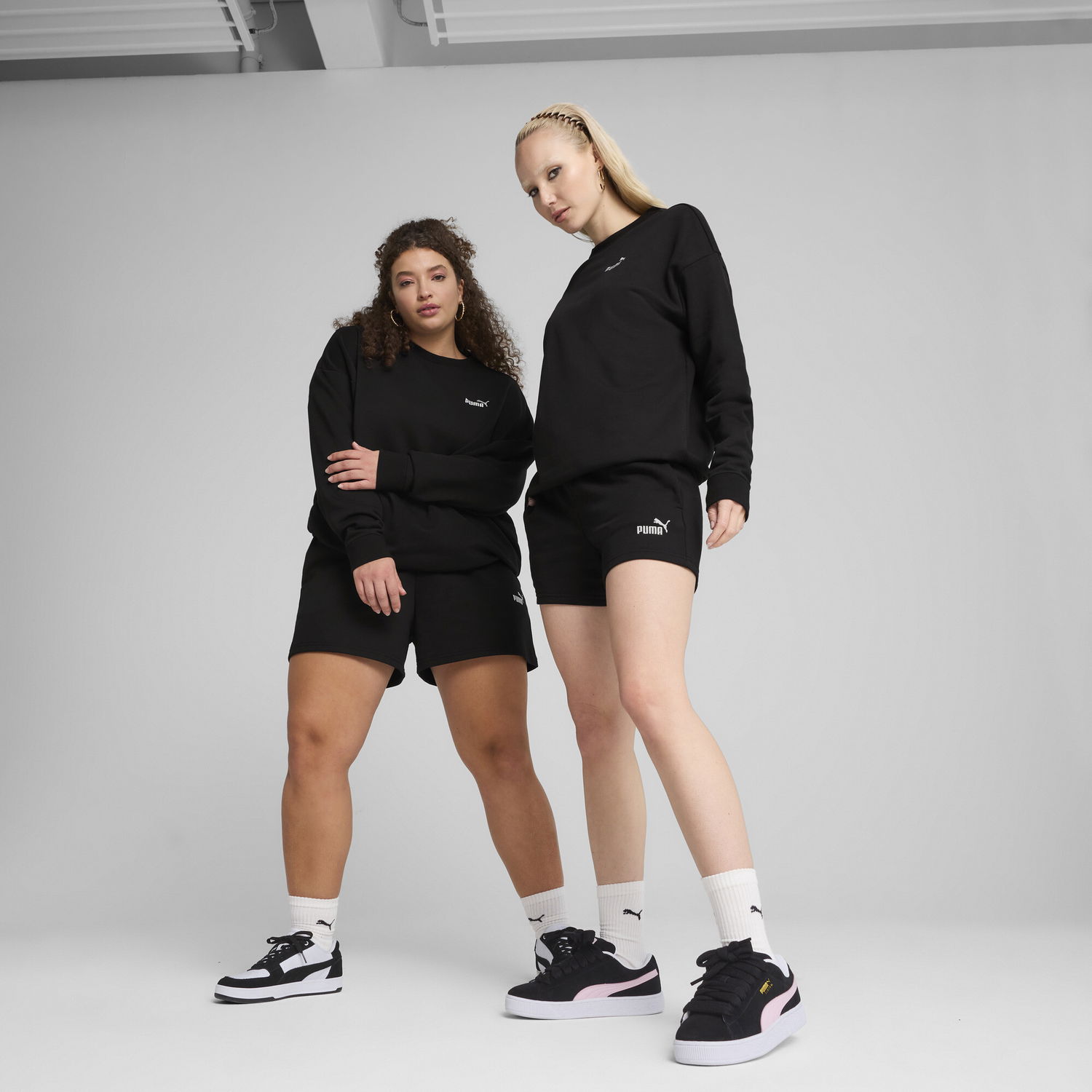 Mikina Puma ESS Small No. 1 Logo 4'' Shorts Čierna | 682438_01, 0