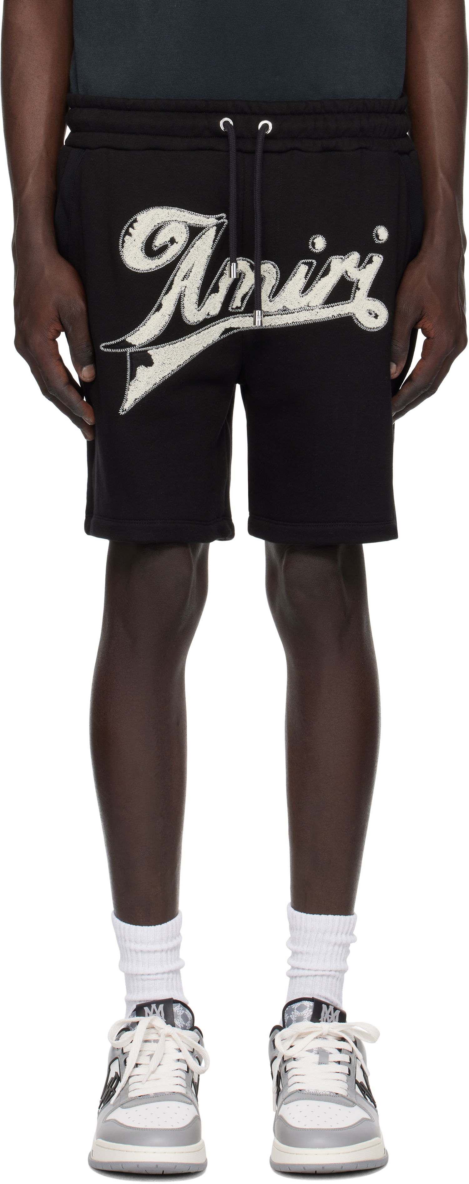 Šortky AMIRI Distressed Shorts Čierna | AMJYSH1035, 0