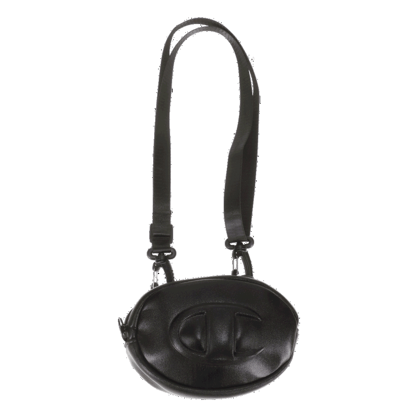Ľadvinka Champion Champion Metallic CH Small Crossbody Bag Čierna | CHE253F106-01