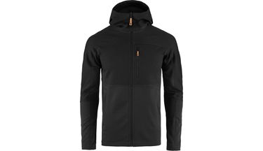 Mikina FJÄLLRÄVEN Abisko Trail Hooded Fleece Čierna | F82257-550, 0