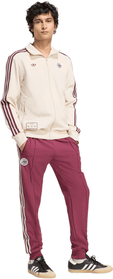 Tepláky adidas Originals Ajax Amsterdam Terrace Icons Track Pants Vínová | jm7346, 5