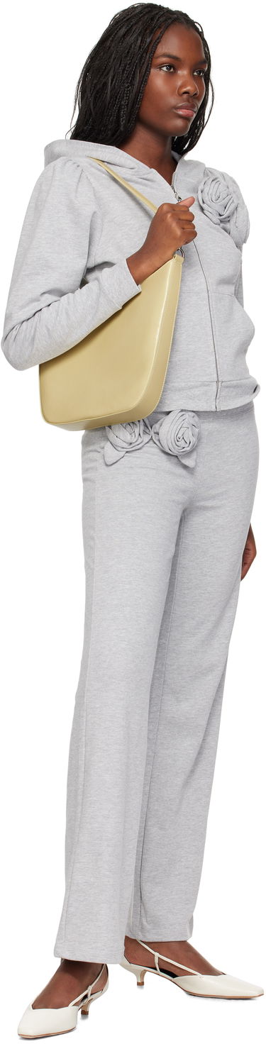 Taška cez rameno BY FAR BY FAR Suli Shoulder Bag Béžová | MWBSB053LL002BG032PL, 3