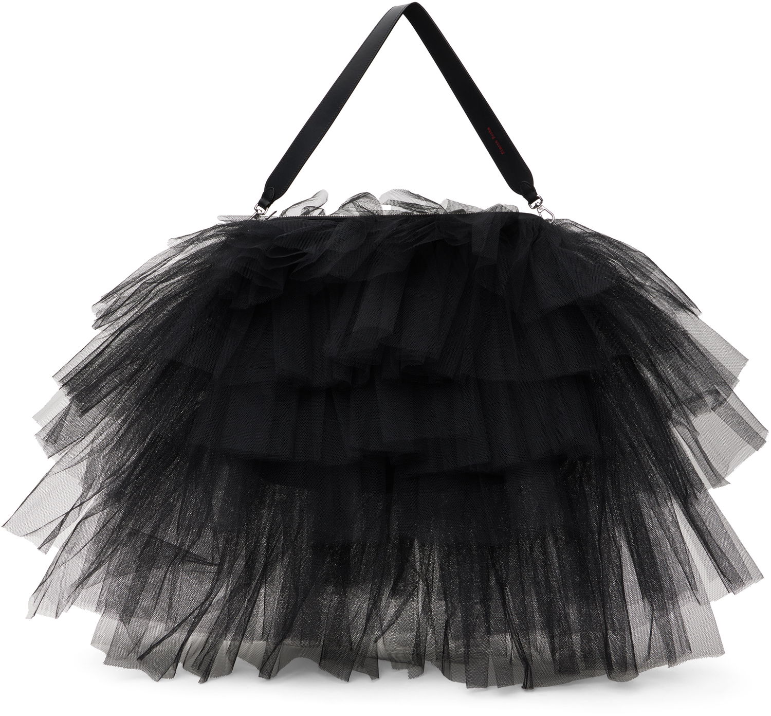 Kabelka Simone Rocha Simone Rocha Oversized Frilly Tutu Bag Čierna | BAG182 0035, 0
