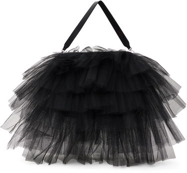 Kabelka Simone Rocha Simone Rocha Oversized Frilly Tutu Bag Čierna | BAG182 0035, 0