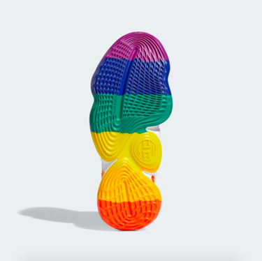 Tenisky a topánky adidas Performance Harden Vol. 4 "Pride" Biela | FX4797, 4