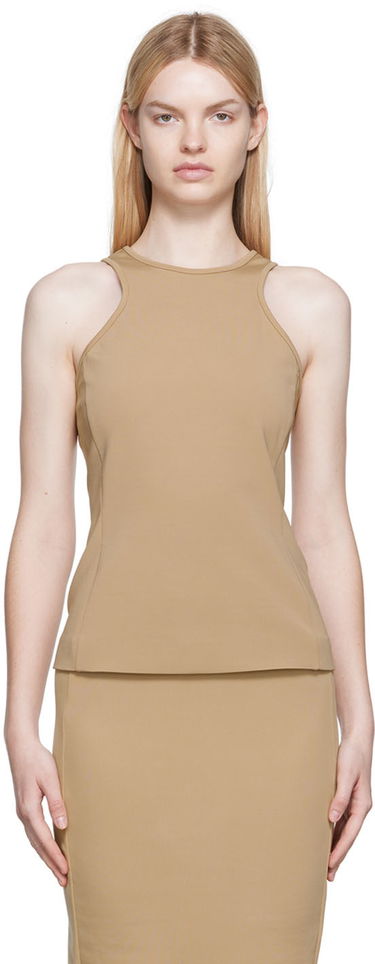 Tielko Max Mara Max Mara Fascino Tank Top Béžová | 19460729600 MM13027, 0
