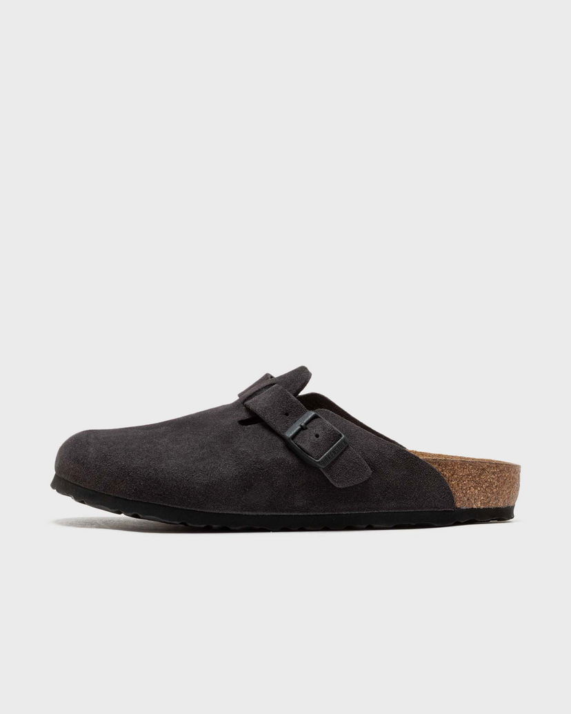 Tenisky a topánky Birkenstock Boston Suede Leather Čierna | 1028602