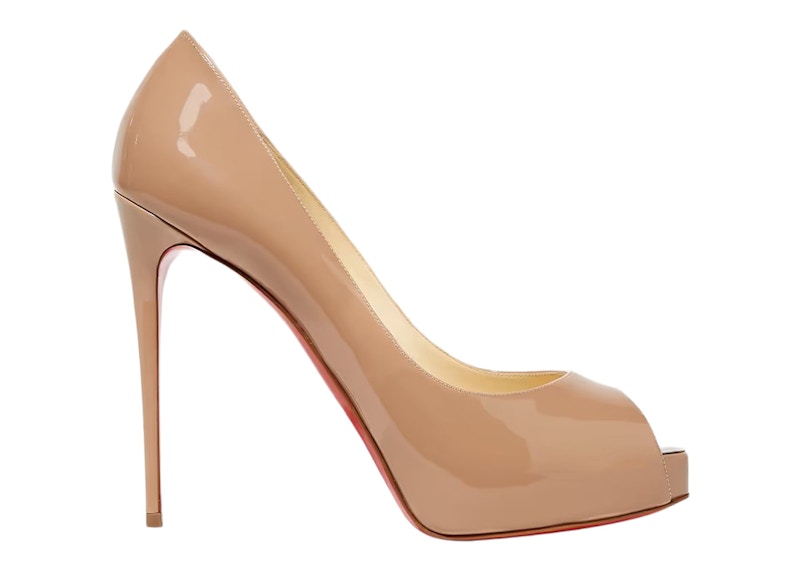 Tenisky a topánky Christian Louboutin Louboutin Very Prive 120 Pumps Béžová | 1150600PK1A