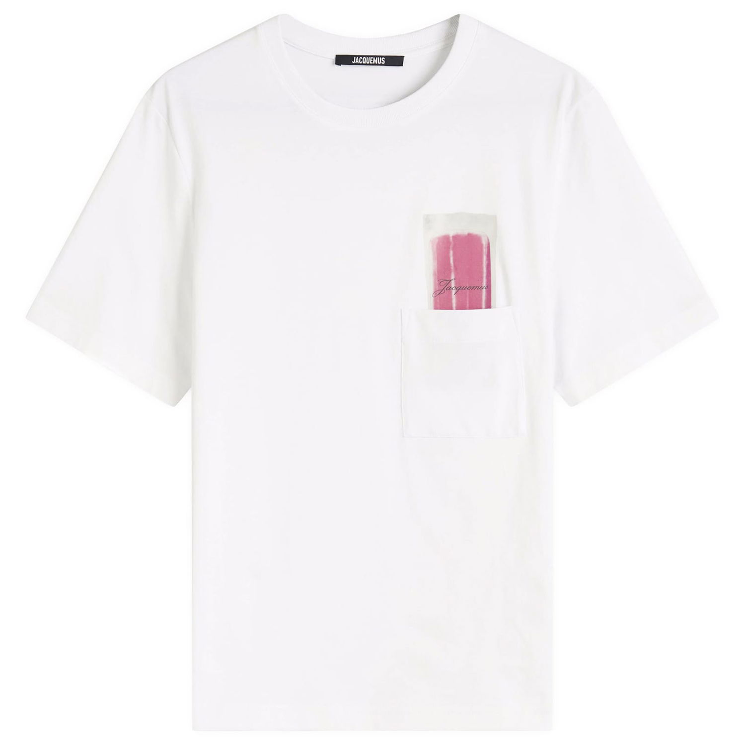 Tričko Jacquemus Jacquemus Logo T-Shirt, Size Large Biela | 25E255JS321-2306-1IR, 0