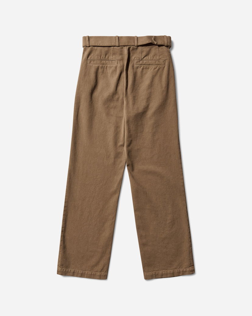 Nohavice Dries Van Noten Overdyed Sailor Pants Hnedá | 252-020985-2043 705