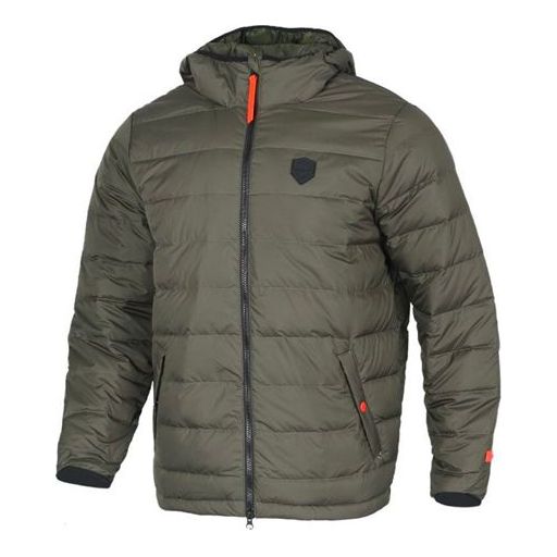Prešívaná bunda Nike Hooded Down Jacket Zelené | AT3911-325